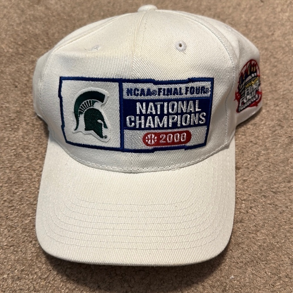 Vintage Michigan State NCAA final four national champions SnapBack hat